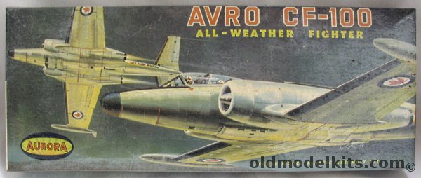 Aurora 1/67 Avro CF-100 Canuck All-Weather Fighter, 137-100 plastic model kit